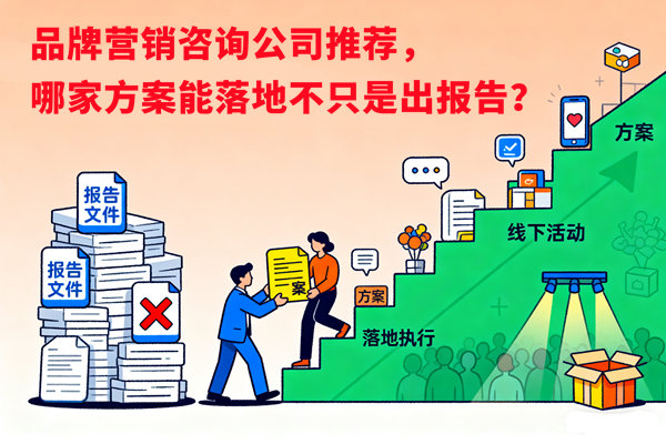 品牌營(yíng)銷咨詢公司推薦，哪家方案能落地不只是出報(bào)告？