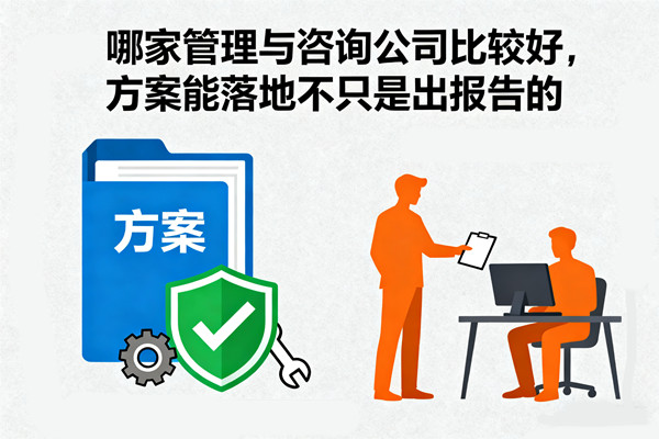 哪家管理與咨詢公司比較好，方案能落地不只是出報告的