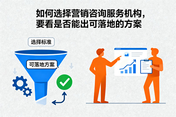 如何選擇營(yíng)銷咨詢服務(wù)機(jī)構(gòu)，要看是否能出可落地的方案