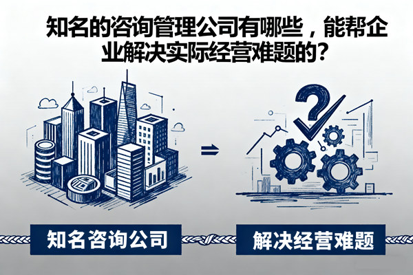 知名的咨詢管理公司有哪些，能幫企業(yè)解決實際經(jīng)營難題的？