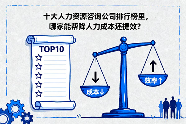十大人力資源咨詢公司排行榜里，哪家能幫降人力成本還提效？
