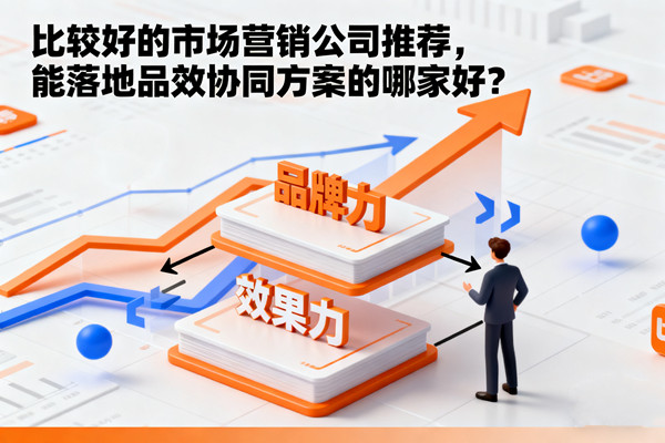 比較好的市場營銷公司推薦，能落地品效協(xié)同方案的哪家好？