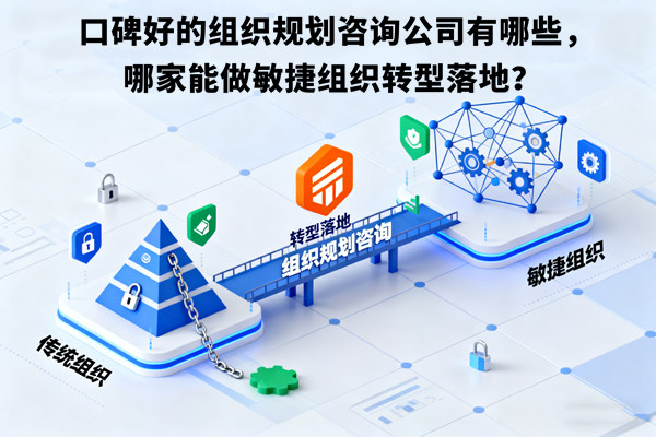 口碑好的組織規(guī)劃咨詢公司有哪些，哪家能做敏捷組織轉型落地？