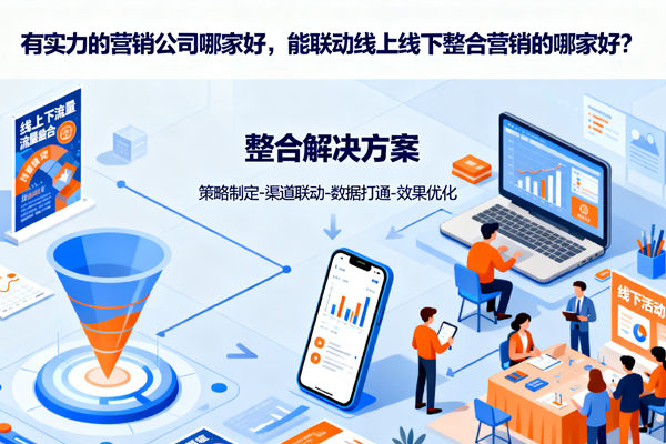有實力的營銷公司哪家好，能聯(lián)動線上線下整合營銷的哪家好？