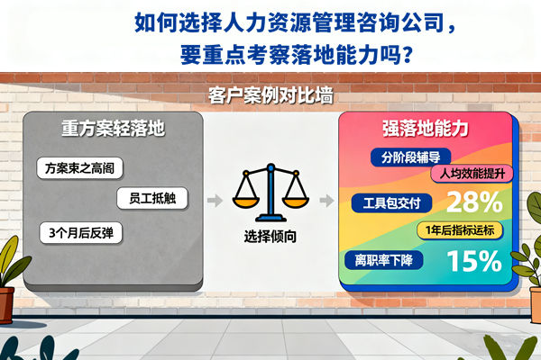 如何選擇人力資源管理咨詢公司，要重點(diǎn)考察落地能力嗎？