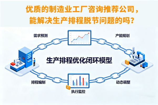 優(yōu)質的制造業(yè)工廠咨詢推薦公司，能解決生產排程脫節(jié)問題的嗎？